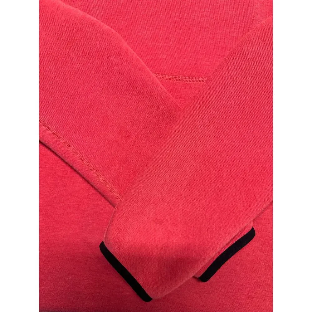 Nike Sportswear Tech Fleece Hoodie Pockets Red Mens Medium